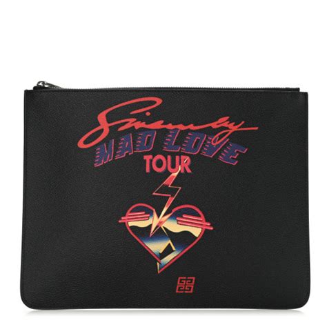 givenchy mad love|GIVENCHY Textured Coated Canvas Mad Love Tour Large .